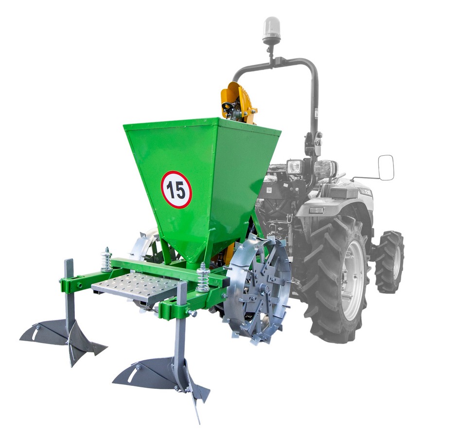 MASINA DE PLANTAT CARTOFI 1 RAND - TRACTOR 15 / 26CP