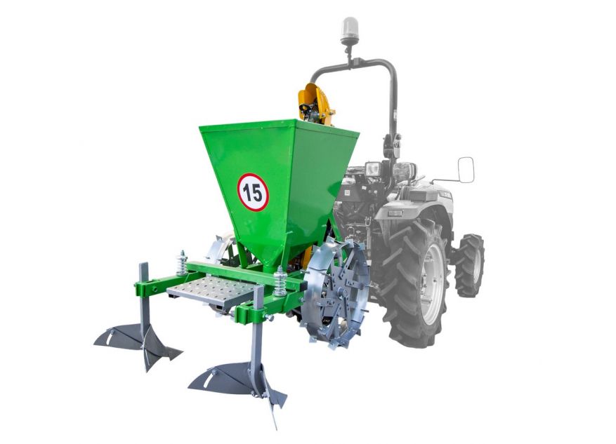 MASINA DE PLANTAT CARTOFI 1 RAND - TRACTOR 15 / 26CP