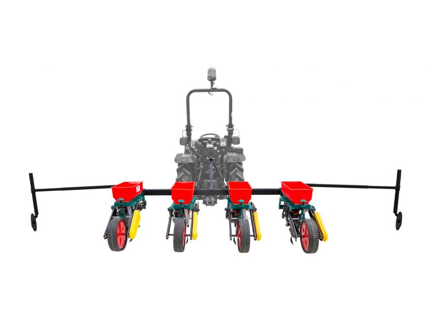 SEMANATOARE CU FERTILIZATOR 4 RANDURI - TRACTOR 20 -26 CP