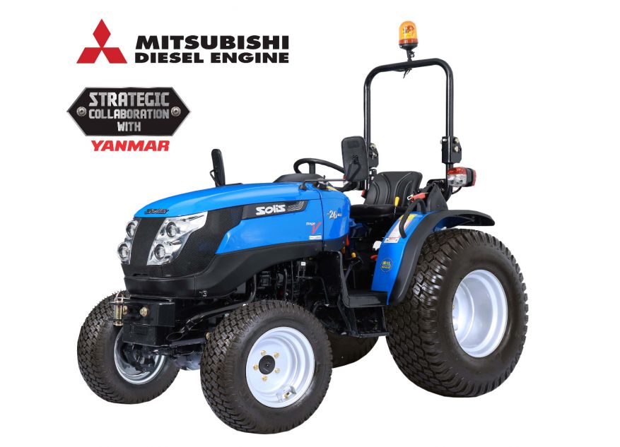 TRACTOR AGRICOL SOLIS 26 4WD - 26CP (Roti Gazon)
