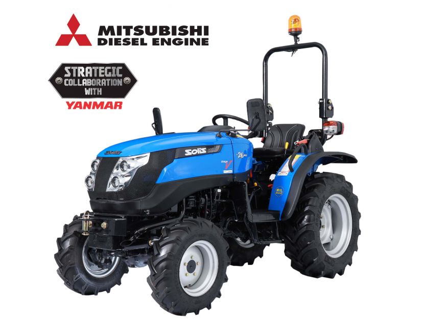 TRACTOR AGRICOL SOLIS 26 4WD - 26CP (Wider Agri)