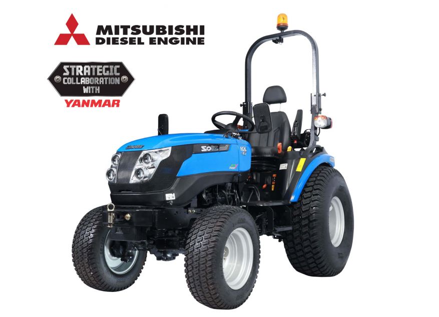 TRACTOR AGRICOL SOLIS 26 4WD HST - 26CP (Roti Gazon)