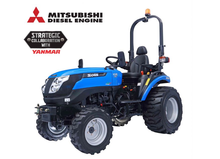 TRACTOR AGRICOL SOLIS 26 4WD HST - 26CP (Roti Industriale)