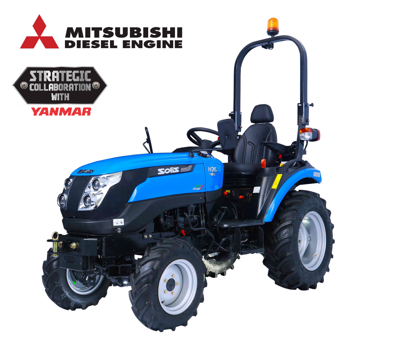 TRACTOR AGRICOL SOLIS 26 4WD HST - 26CP (Wider Agri)