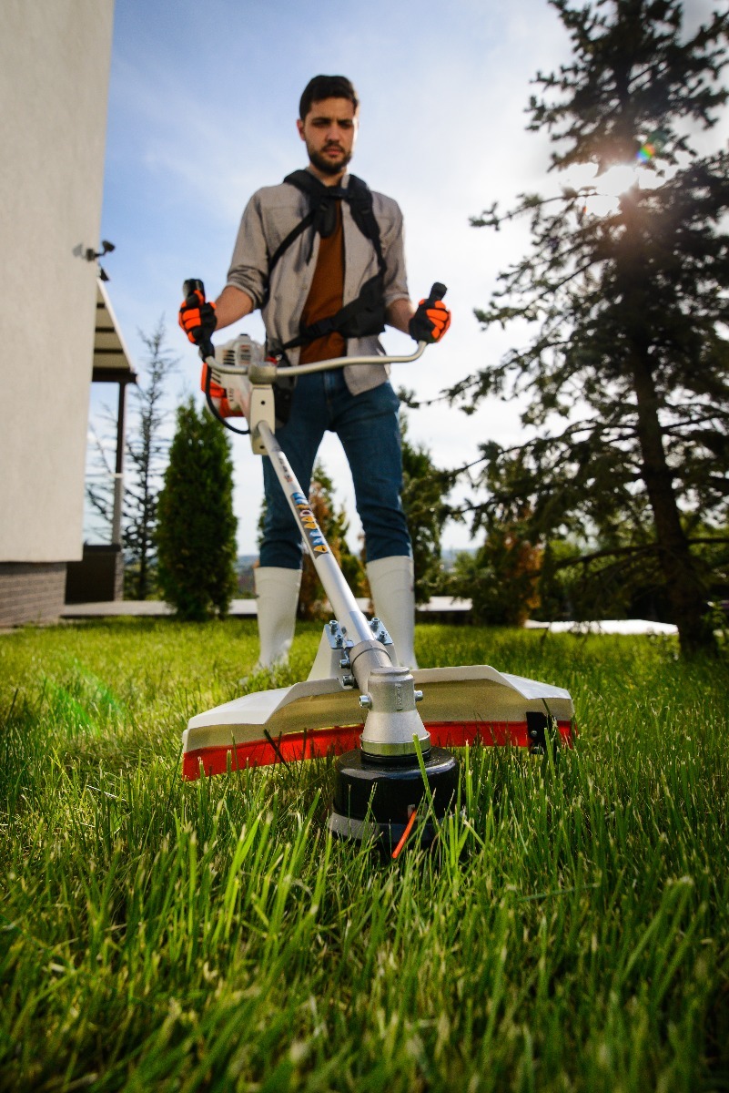 Puterea motorului motocoasei