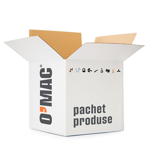 MOTOCULTIVATOR O'MAC MV 15000E + FREZA 65cm + SISTEM & MASA